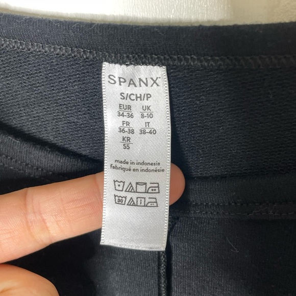 Spanx Black Pullover Sweater 3/4 Sleeve Size Small 465 - Picture 7 of 11